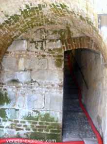 roman aqueducts of Italy. Asolo italy