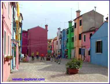 Venice Italy. Burano