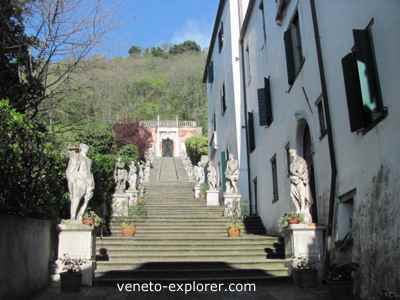 Villas of veneto Italy. Villa Nani Mocenigo