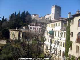 medieval towns and villages. Asolo Italy