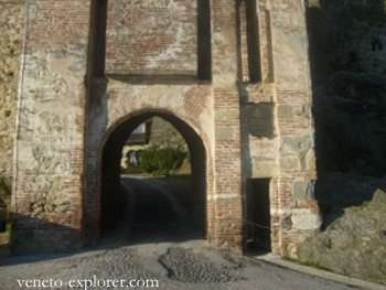 Middle ages castles of Italy. Marostica, Veneto