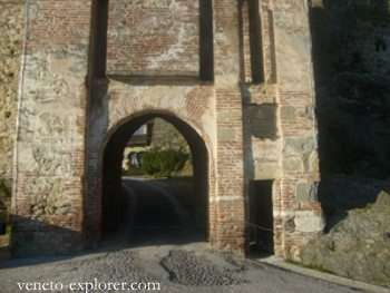 Middle ages castles of Italy. Marostica, Veneto