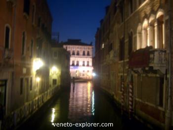 Venice Italy by night